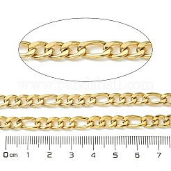 10M Ion Plating(IP) 304 Stainless Steel Figaro Chains&nbsp;CHS-G035-02C-G