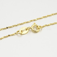 925 Sterling Silver Chain Necklaces&nbsp;STER-M086-05A-G