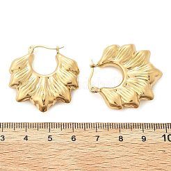 304 Stainless Steel Hoop Earrings&nbsp;EJEW-V016-11G-01