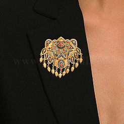 Vintage Style Brass & Enamel Lapel Pins&nbsp;AP6889