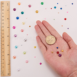 ABS Plastic Imitation Pearl Cabochons&nbsp;SACR-GF0001-01