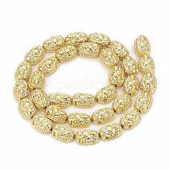 Electroplate Non-magnetic Synthetic Hematite Beads Strands&nbsp;G-T061-85G