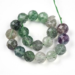 Natural Fluorite Beads Strands&nbsp;G-S345-10mm-31