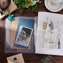 8Pcs 2 Styles Transparent PVC Plastic Self-Adhesive Bags&nbsp;ABAG-BC0001-36