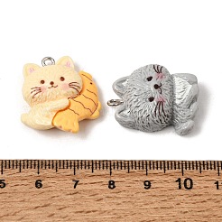 Opaque Resin Pendants&nbsp;RE-CBA06E9-03P