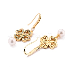 Clover Sparkling Cubic Zirconia Dangle Earrings for Her&nbsp;ZIRC-C025-17G