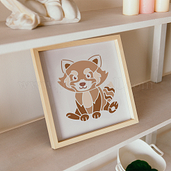 1 Set PET Hollow Out Drawing Painting Stencils&nbsp;DIY-MA0002-80
