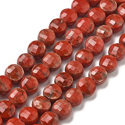 Synthetic Red Jasper Beads Strands&nbsp;G-C179-A6mm-17