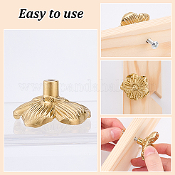 Brass Drawer Cabinet Drop Pull Handles&nbsp;FIND-WH0191-56