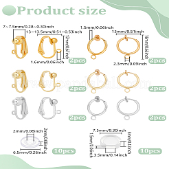 DIY Earring Making Finding Kits&nbsp;DIY-LP0003-19