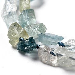 Rough Raw Natural Aquamarine Beads Strands&nbsp;G-G010-17