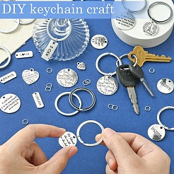 English Lettering Keychain DIY Sets&nbsp;FIND-YW0005-06