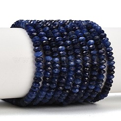 Natural Sodalite Beads Strands&nbsp;G-B175-A09-2x4mm