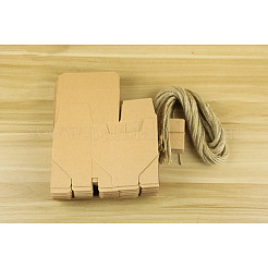 Kraft Paper Gift Box&nbsp;CON-WH0022-04