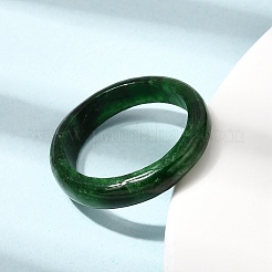 Natural Myanmar Jade Dyed Finger Ring&nbsp;RJEW-C160-01B
