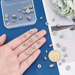 40Pcs 4 Style 316 Surgical Stainless Steel Spacer Beads&nbsp;RB-UN0001-07