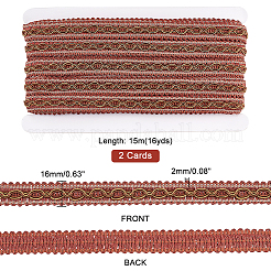 Polyester Braid Trimming&nbsp;OCOR-WH0085-01B