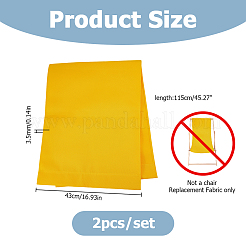 オックスフォードキャンバスチェア2脚  ビーチチェアクロス交換用品  ゴールド  1150x430x3.5mm&nbsp;OCOR-HS0001-14A