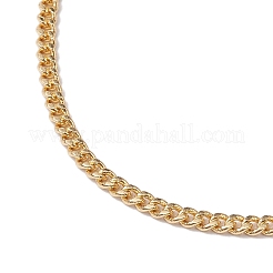 Brass Curb Chain Anklets&nbsp;AJEW-AN00603