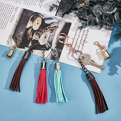 24 Sets 6 Style Zinc Alloy Cord End&nbsp;FIND-GF0003-81