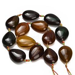 Natural Yellow Agate Beads Strands&nbsp;GG-CBAB9C6-C02-01