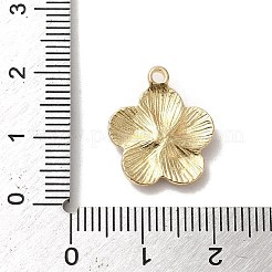 Flower Alloy Enamel Pendants&nbsp;ENAM-A007-03KCG-05