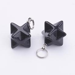 Natural & Synthetic Mixed Stone Pendants&nbsp;G-E398-02A