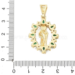 Religion Brass Pave Cubic Zirconia Pendants&nbsp;CU-CBA83A6-01A-G02