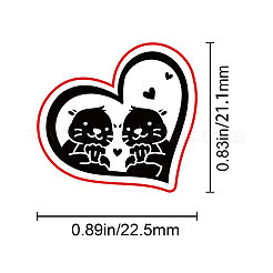 ワックスシーリング封筒ギフトシール  黄色の白檀と  海洋性動物  89~90mm&nbsp;AJEW-WH0192-073