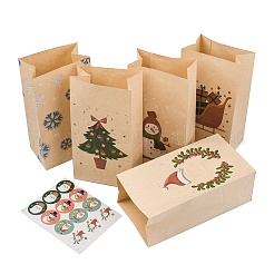 Christmas Printed Rectangle Paper Packing Bags&nbsp;CARB-D016-01B
