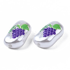 3D Printed ABS Plastic Imitation Pearl Beads&nbsp;KY-S163-436