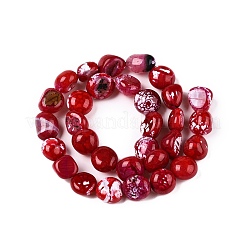 Dyed Natural Agate Beads Strands&nbsp;G-T138-229A