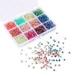180G 12 Colors 6/0 Gradient Color Glass Seed Beads&nbsp;SEED-TA0001-63