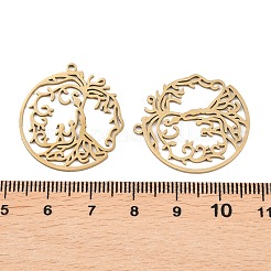201 Stainless Steel Pendants&nbsp;X-STAS-I364-02G