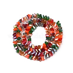 Electroplate Glass Beads Strands&nbsp;X-GLAA-T023-A17-01