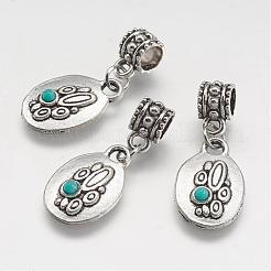 Alloy European Dangle Charms&nbsp;PALLOY-P123-04AS