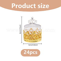 Transparent Plastic Candy Storage Boxes&nbsp;CON-WH0086-224