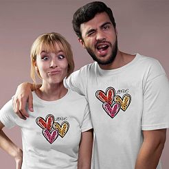 ペット伝熱フィルムロゴステッカーセット  DIYTシャツ用  バッグ  帽子  ジャケット  バレンタインデーのテーマ  ハート柄  217~243x245~248mm  6個/セット&nbsp;DIY-WH0230-065