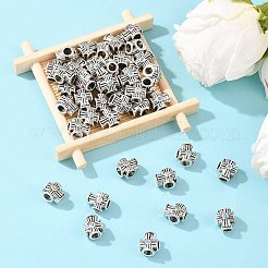 Alloy Rhinestones European Beads&nbsp;PALLOY-Q313-10A