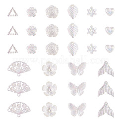 182Pcs 100G Transparent Acrylic Beads&nbsp;OACR-TA0003-66A