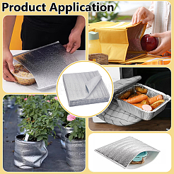 EPEフォーム断熱綿ロール  正方形  284x282x2mm&nbsp;DIY-WH0671-411A