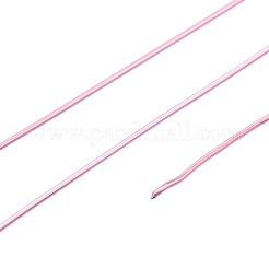 銅クラフトワイヤー銅ビーズワイヤー  長持ちメッキ  ピンク  26ゲージ  0.4mm  約124.67フィート（38m）/ロール&nbsp;CWIR-F001-P-0.4mm