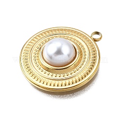 Plastic Pearl Pendants&nbsp;LS-STAS-Q360-03D-G