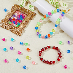 200Pcs Transparent Acrylic Beads&nbsp;FIND-DC0006-48