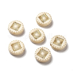 Opaque Plating Acrylic Beads&nbsp;OACR-L013-031B