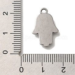 304 Stainless Steel Pendant Cabochon Settings&nbsp;STAS-H223-14AS
