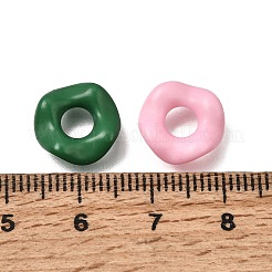 Opaque Acrylic European Beads&nbsp;AC-CBA9284-02