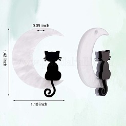 20Pcs Opaque Acrylic Pendants&nbsp;JX493A