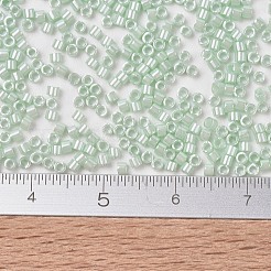 MIYUKIデリカビーズ  シリンダー  日本製シードビーズ  11/0  （db1536)不透明ライトミントセイロン  1.3x1.6mm  穴：0.8mm  約2000PCS /ボトル  10 G /ボトル&nbsp;SEED-JP0008-DB1536