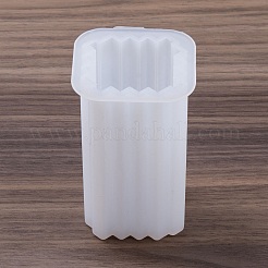 DIYキャンドルシリコンモールド  デコレーションメイキング  キャンドル作り用  正方形  5.8x5.8x9cm  内径：4.4x4.4のCM&nbsp;LS-AJEW-M228-02C